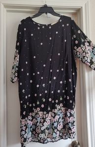 Black Floral Dress